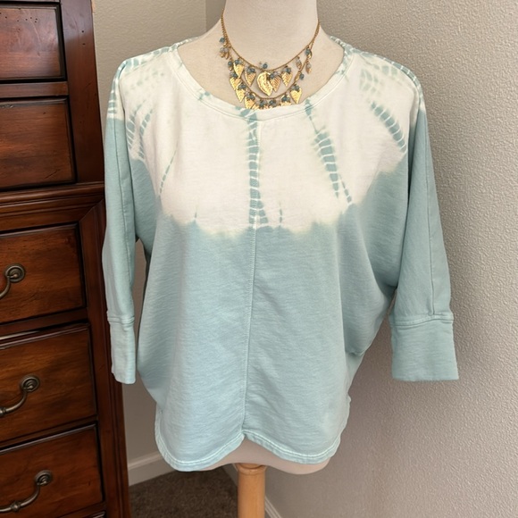 J. Jill Tops - PureJill Tie Dye Sweat Shirt